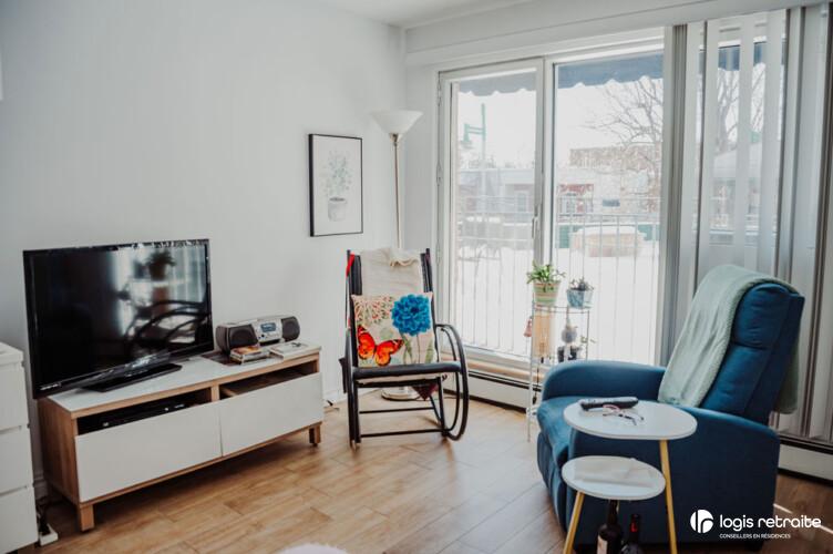 Chambre, Résidence pour ainés à Rosemont, RPA à Montréal pour personne autonome et semi-autonome
