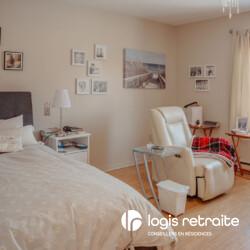 Chambre aux Jardins de Montarville, RPA de soins pour Alzheimer ou TNC à Boucehrville